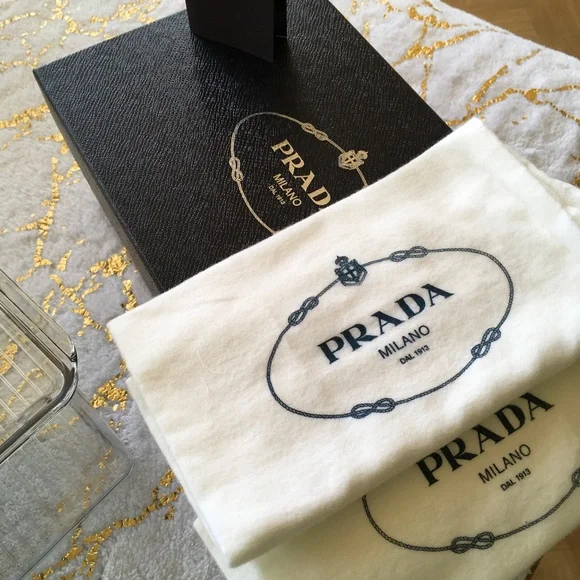 Prada Black and Gold Heels with Elegant Design